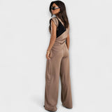 Szofia - Aszimmetrikus szett drapírozott vállakkal