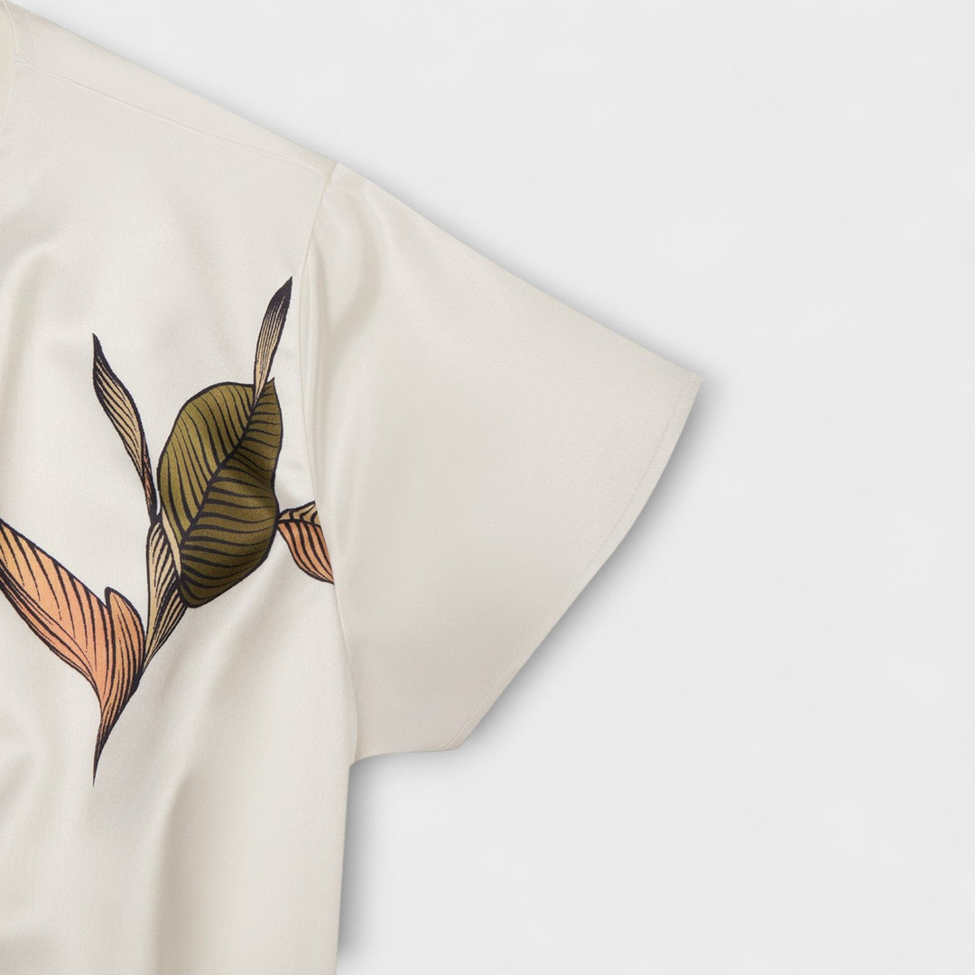 Szatén, átlapolós ruha