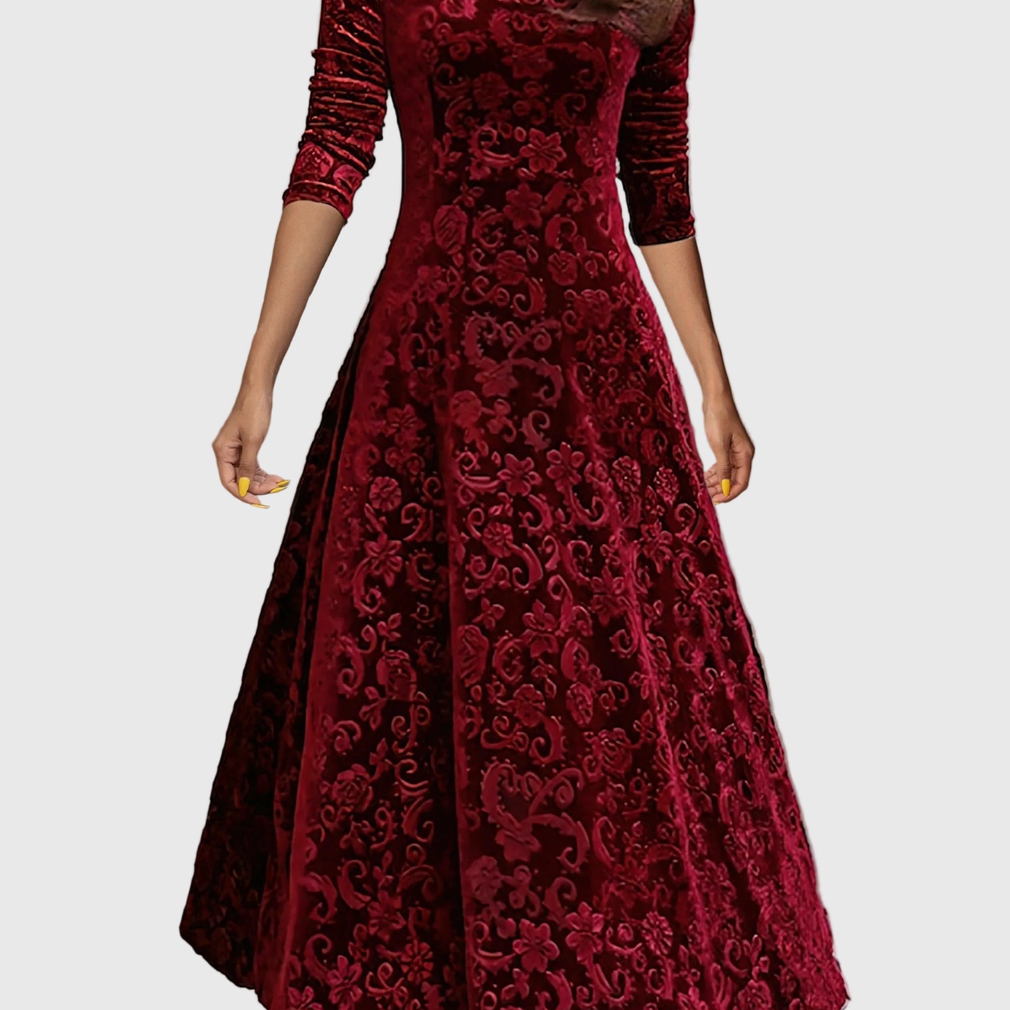 Nancy - Ünnepi Velúr Elegancia Ruha