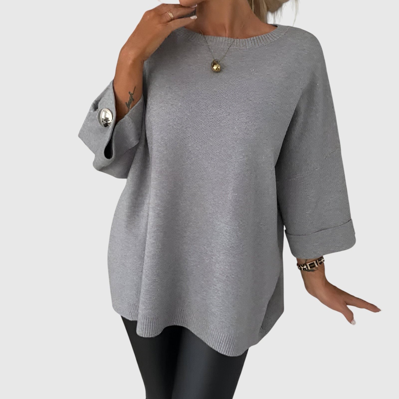 Janel - Elegáns mindennapi pulóver