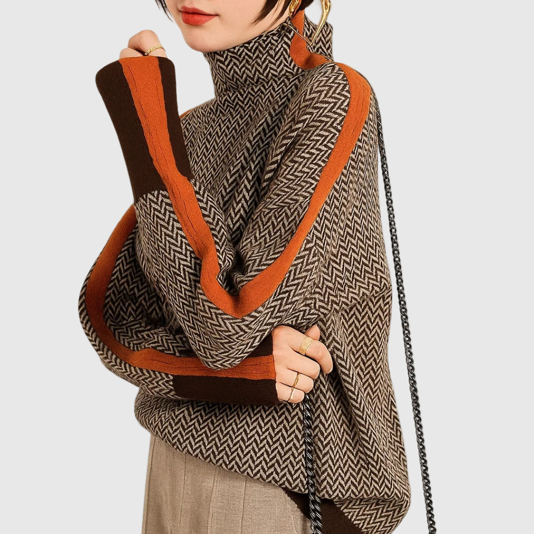 Martina - Magas nyakú pulóver