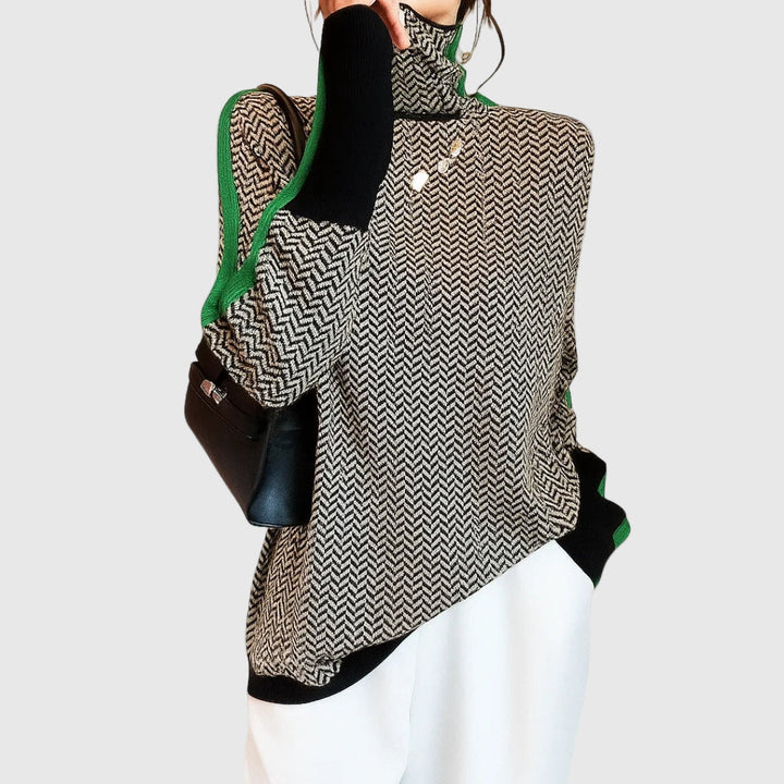 Martina - Magas nyakú pulóver