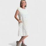 Nélia - Nyári Ruha Kerek Nyakkivágással