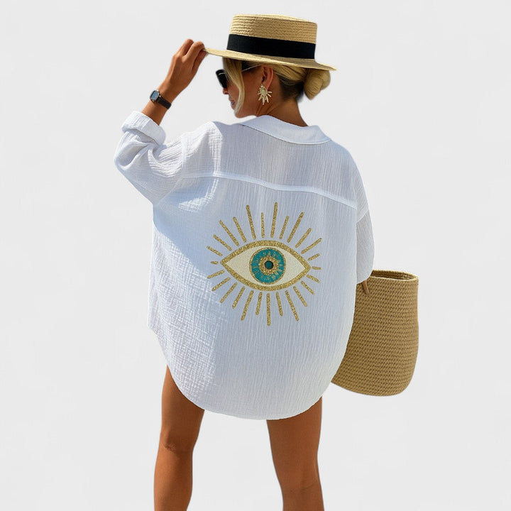 Irena - Ibiza stílusú blúz