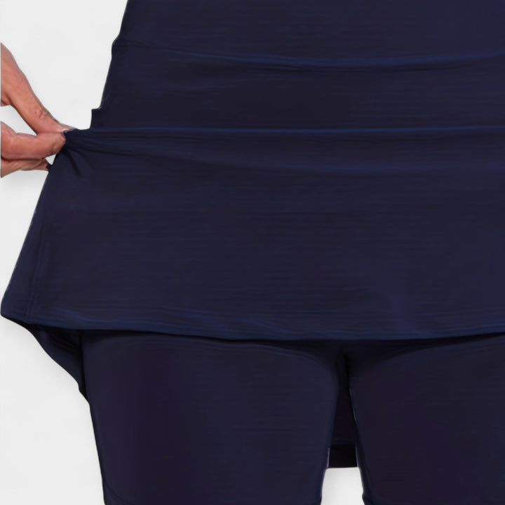 Magas rövidnadrág szoknyával