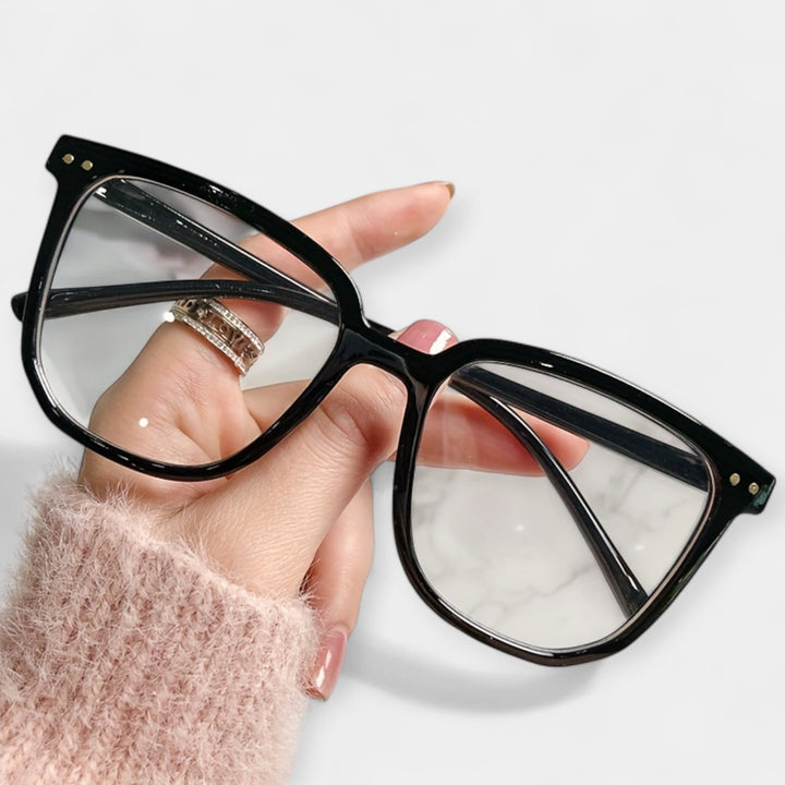 Négyzet alakú kék fényvédő szemüveg