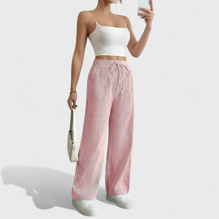 Dominik - Kényelmes Széles Nadrág