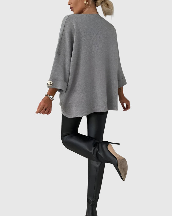 Janel - Elegáns mindennapi pulóver