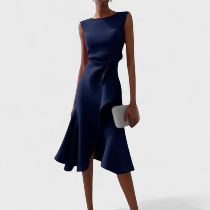 Andrea - Aszimmetrikus ruha elegáns kiemelkedésekkel