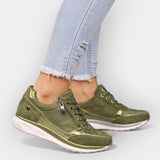 Anatómiai sportcipők cipzárral