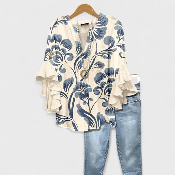 Elizabeth - Nyári Casual Blúz