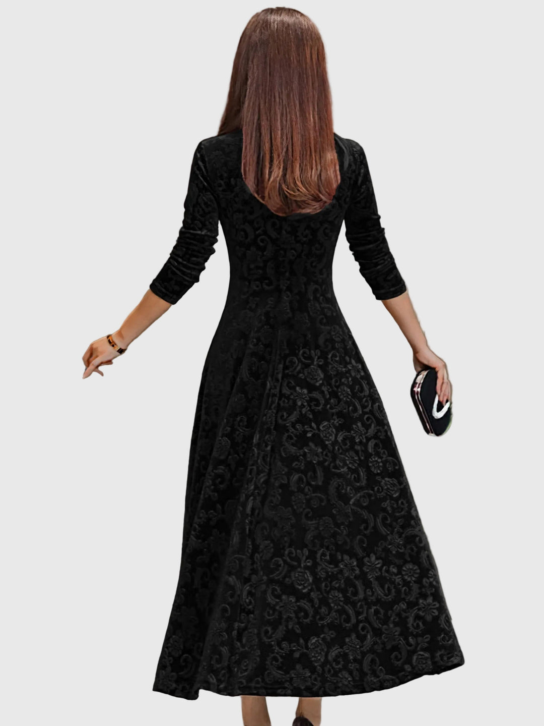 Nancy - Ünnepi Velúr Elegancia Ruha