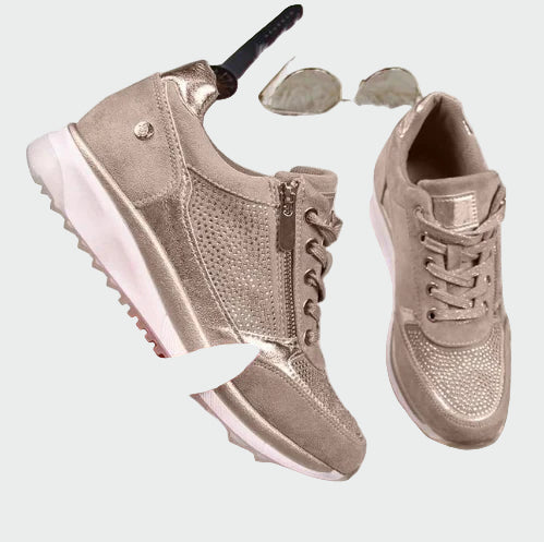 Kényelmes Klasszikus Ortopéd Sportcipők Puha Talppal