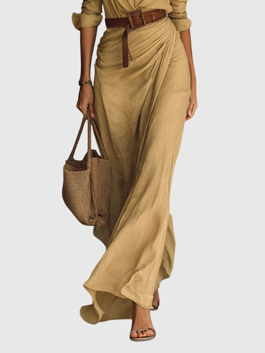 Klara – Elegáns dekoltázsú ruha