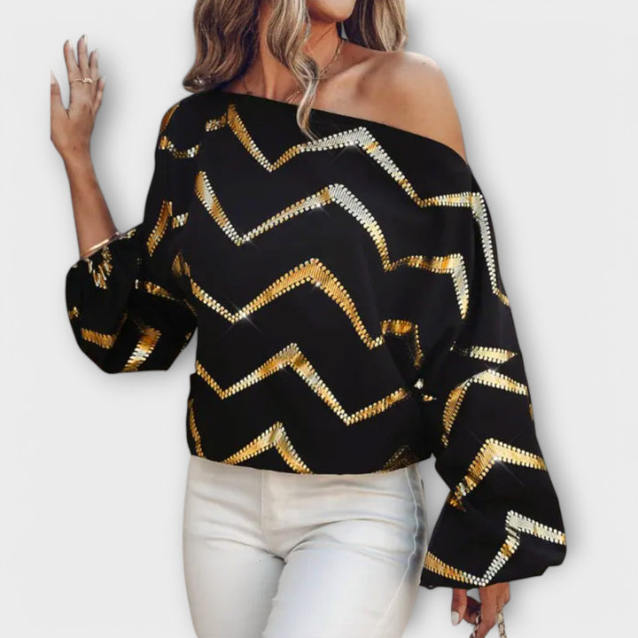 Bianka - Elegáns tavaszi blúz