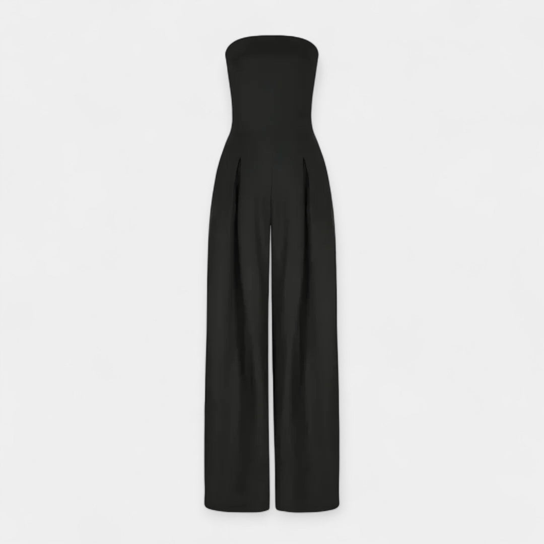 Teljes hosszúságú, pánt nélküli fűzős ruha