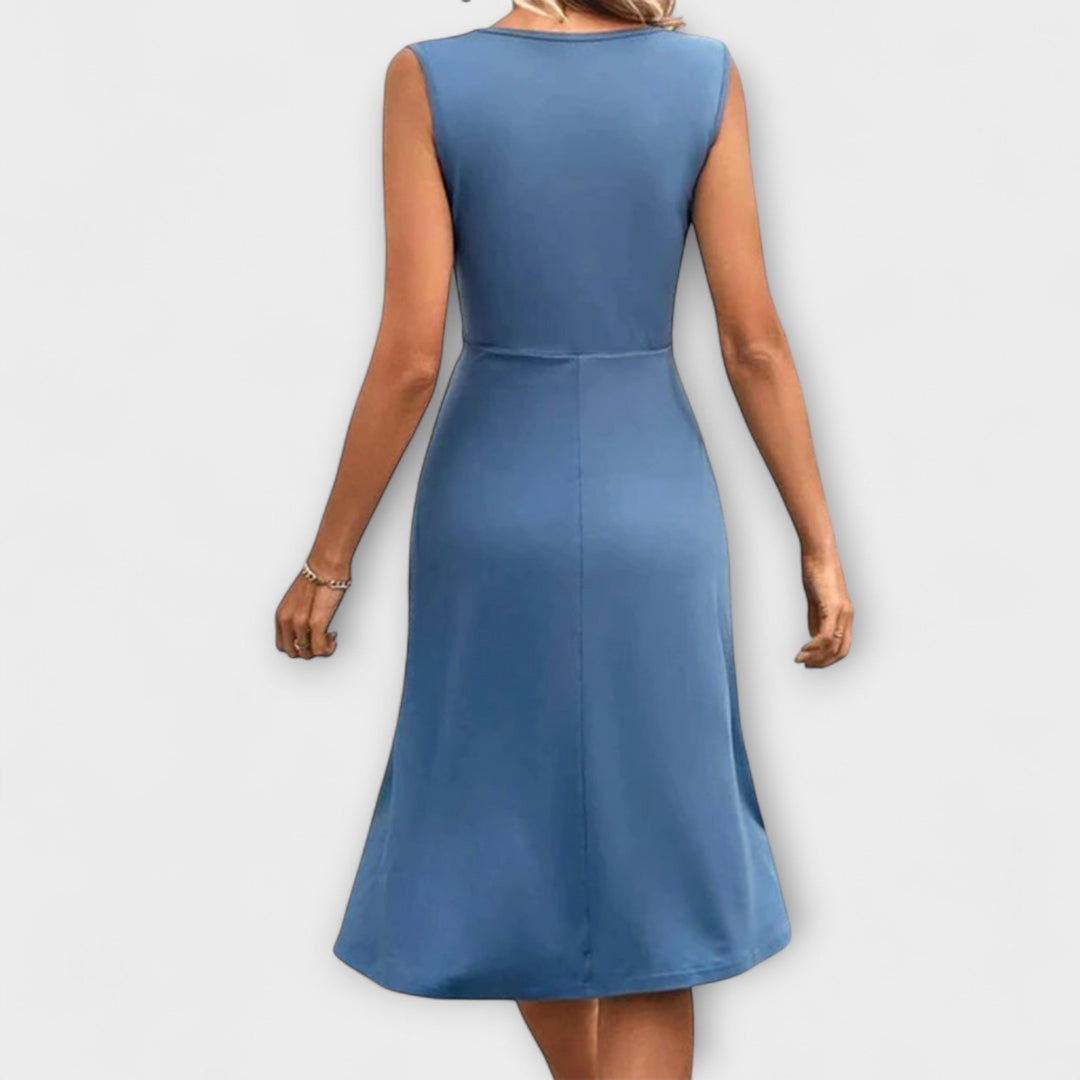 Lina - Nyári ruhák keresztbe tett dekoltázzsal