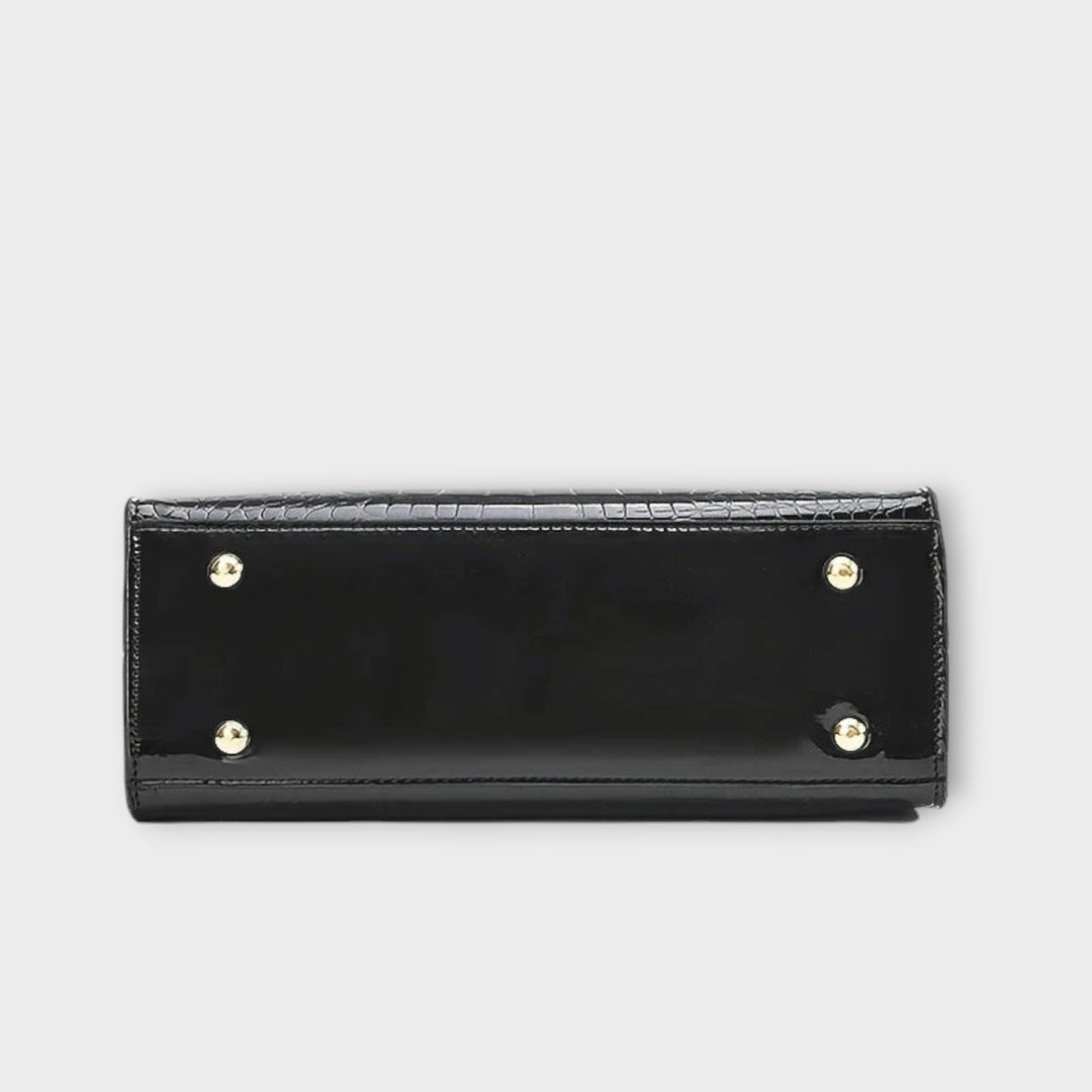 Fényes Kézműves Croco Táska