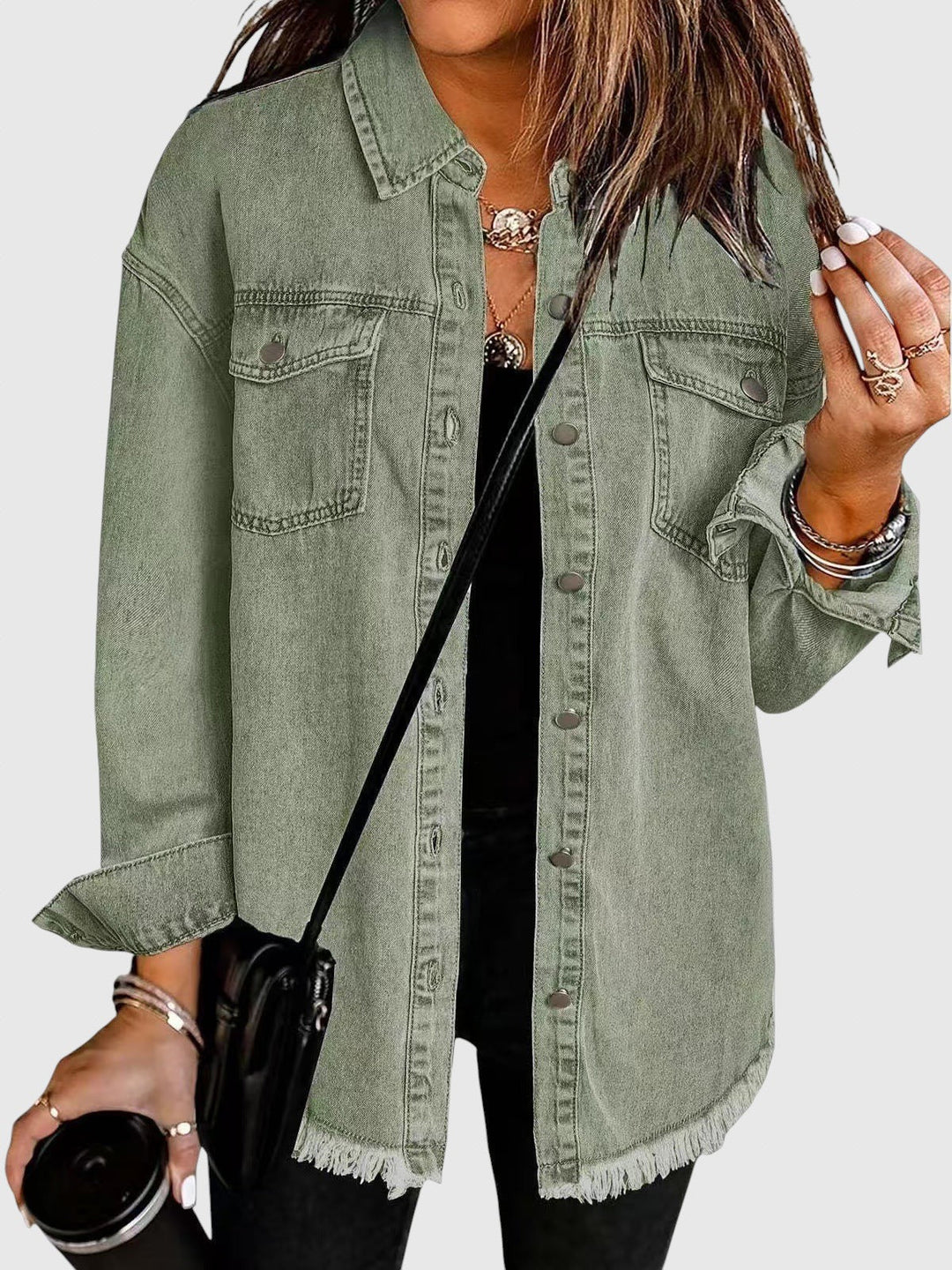 Róza – Női városi bőrkabát