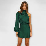 Mara - Mini ruha drapírozással