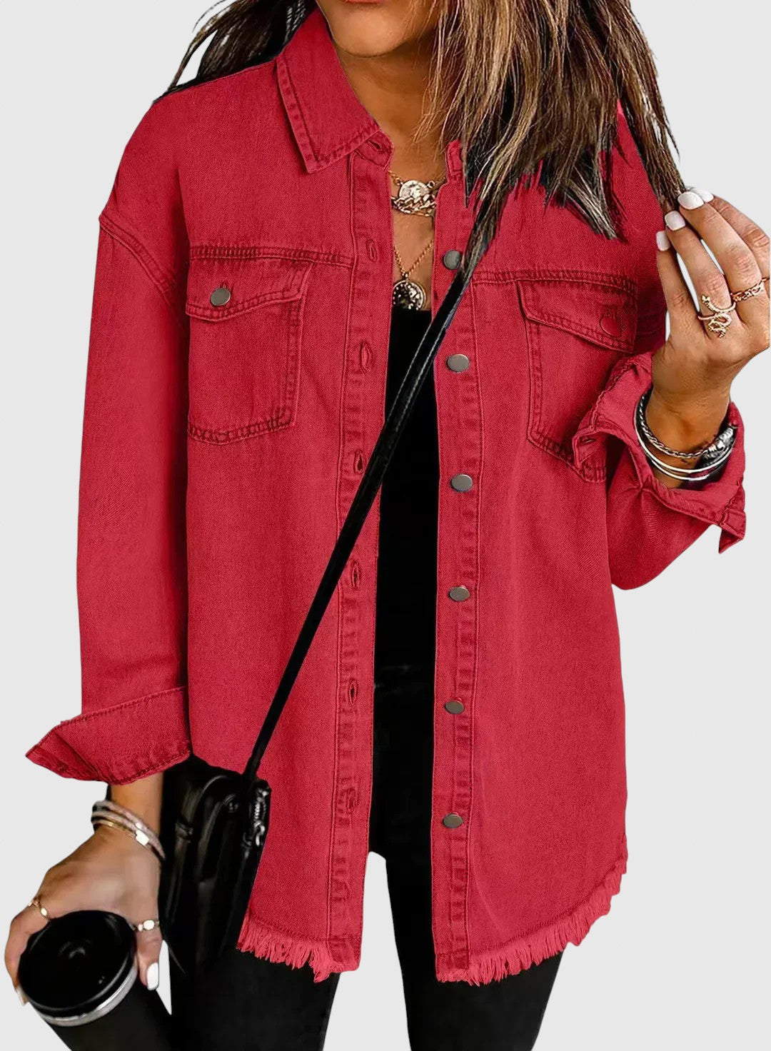 Róza – Női városi bőrkabát