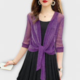 Olivia - Blúz nyitott elülső panellel