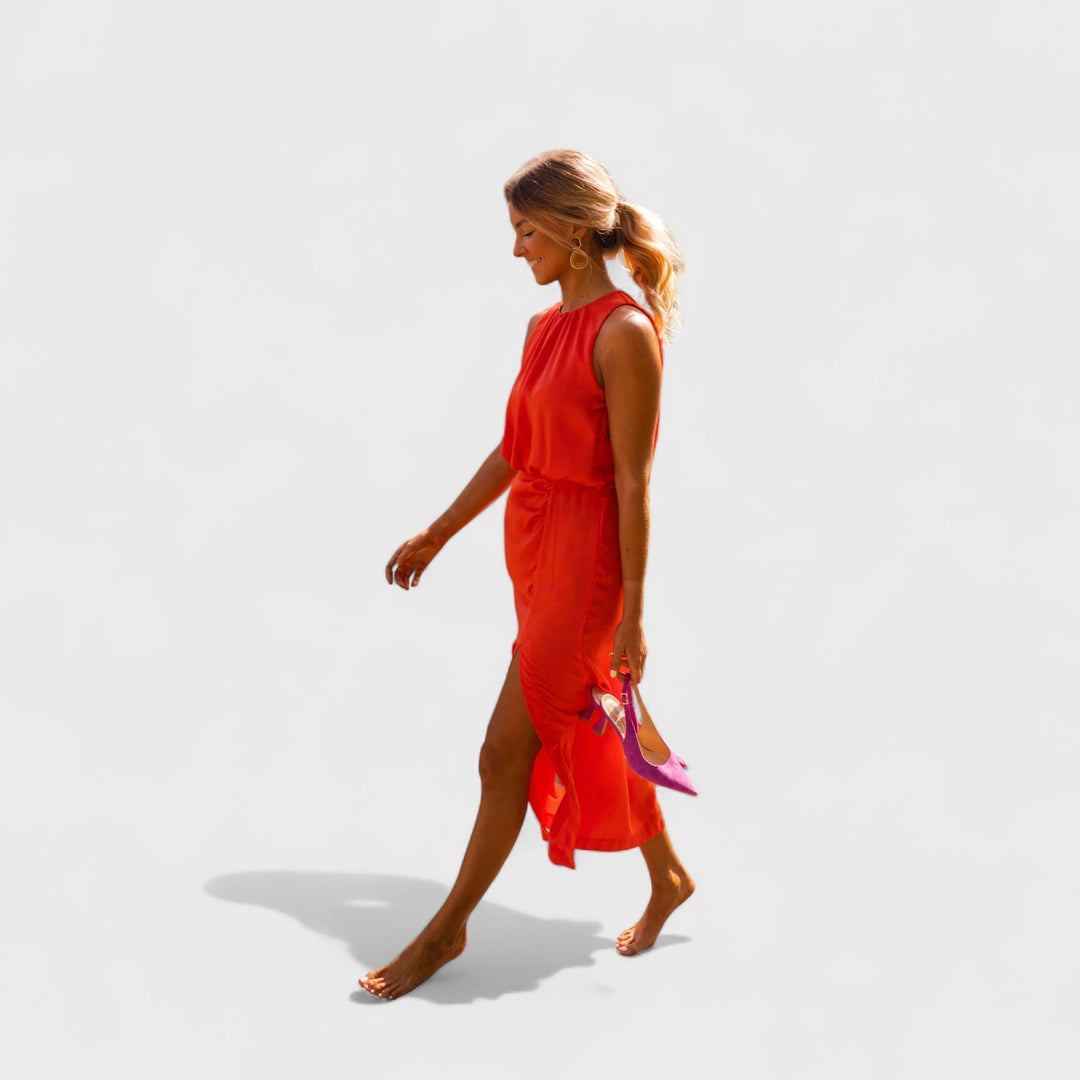 Libuše - Friss Ruha Elegáns Kivágással