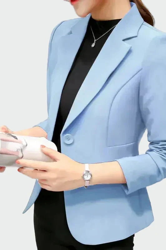 Dora - Elegáns fekete kabát