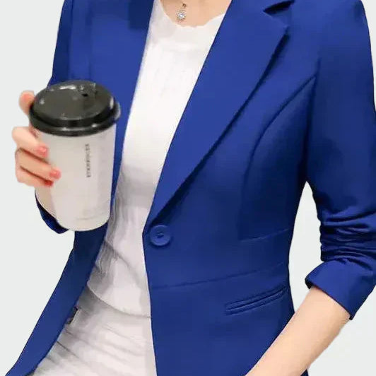 Dora - Elegáns fekete kabát