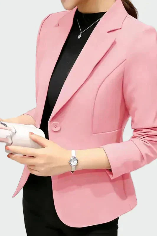 Dora - Elegáns fekete kabát