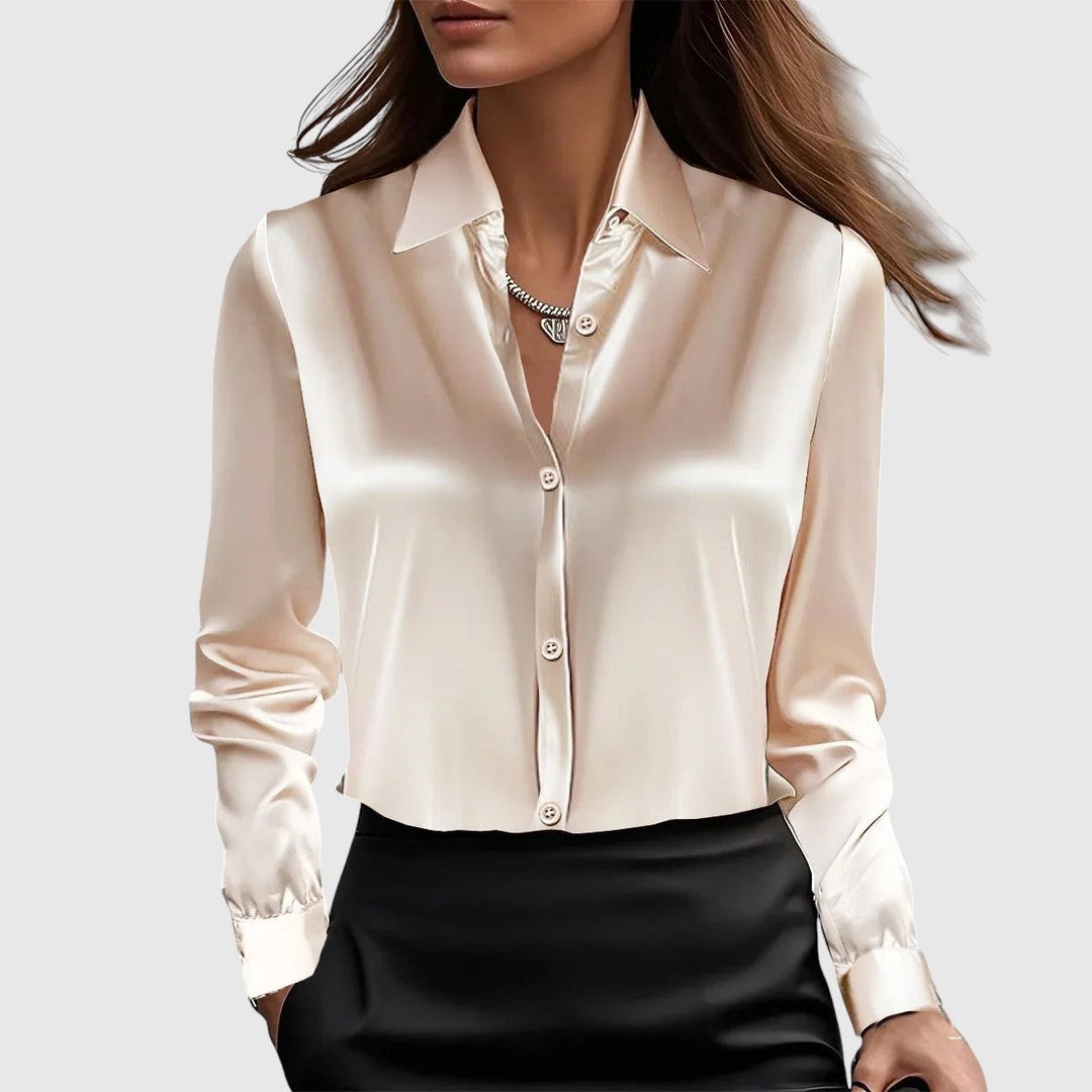 Lúcia – elegáns selyem ing