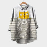 Kristina | Prémium blúz virágmintával