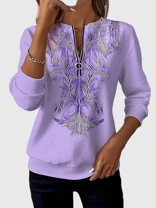 Ayla - Kényelmes Női Pulóver