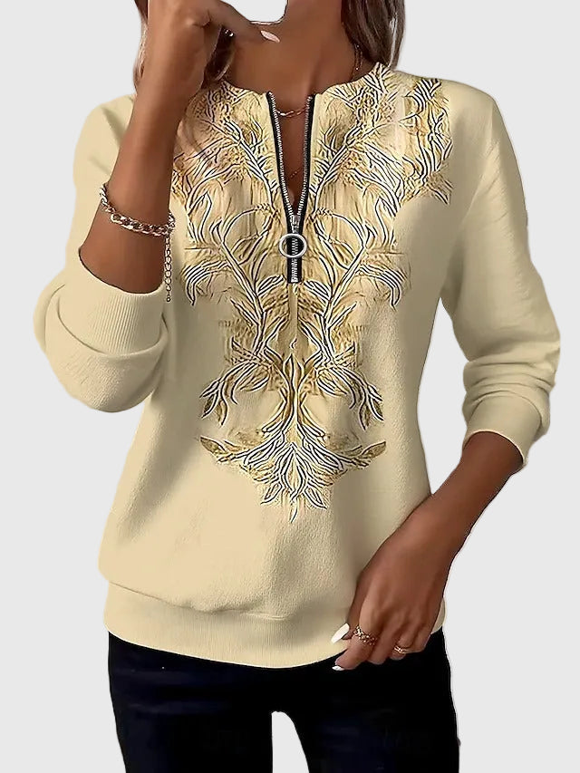 Ayla - Kényelmes Női Pulóver