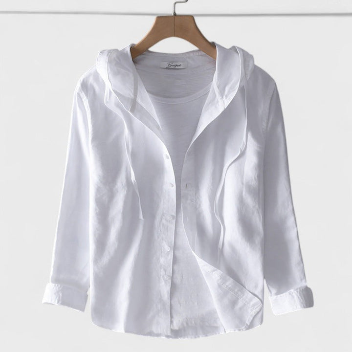 Alena - Könnyű kapucnis blúz