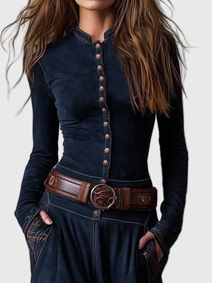 Azucena - Maxiruha övvel, öko-suede anyagból