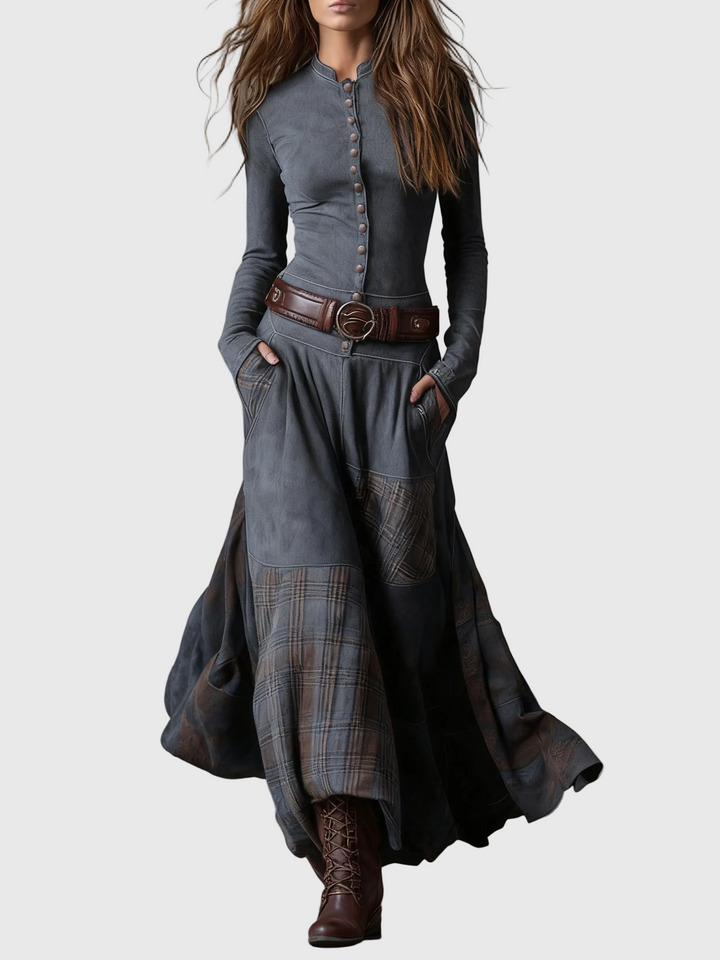 Azucena - Maxiruha övvel, öko-suede anyagból