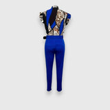 Két elemből álló szett modern leopárdmintával