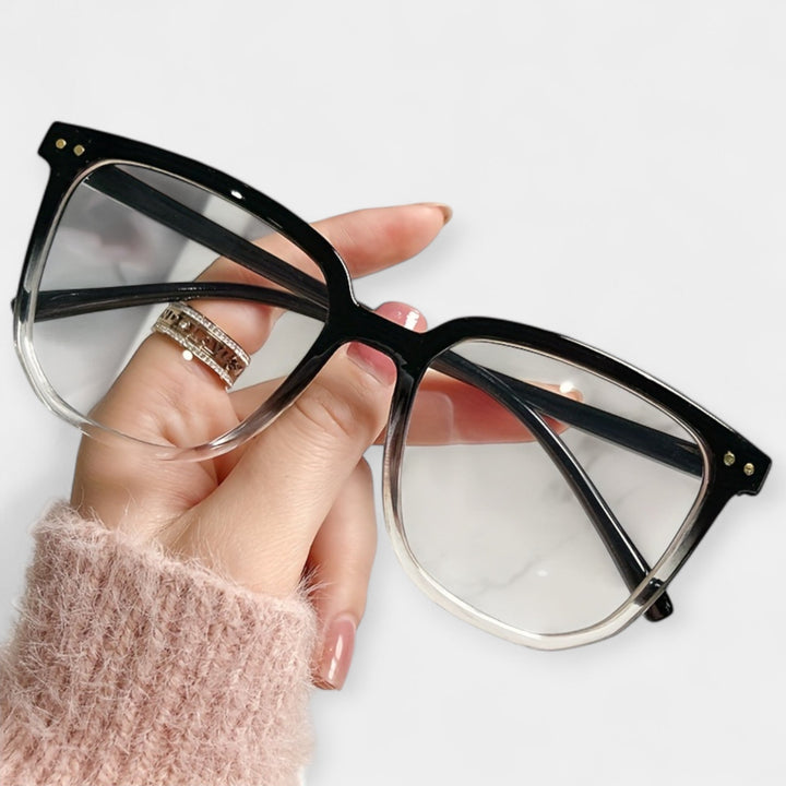 Négyzet alakú kék fényvédő szemüveg