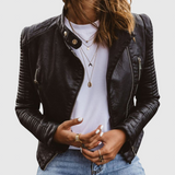 Anais - Elegáns bőrkabát