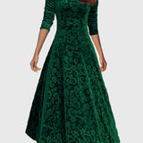 Nancy - Ünnepi Velúr Elegancia Ruha