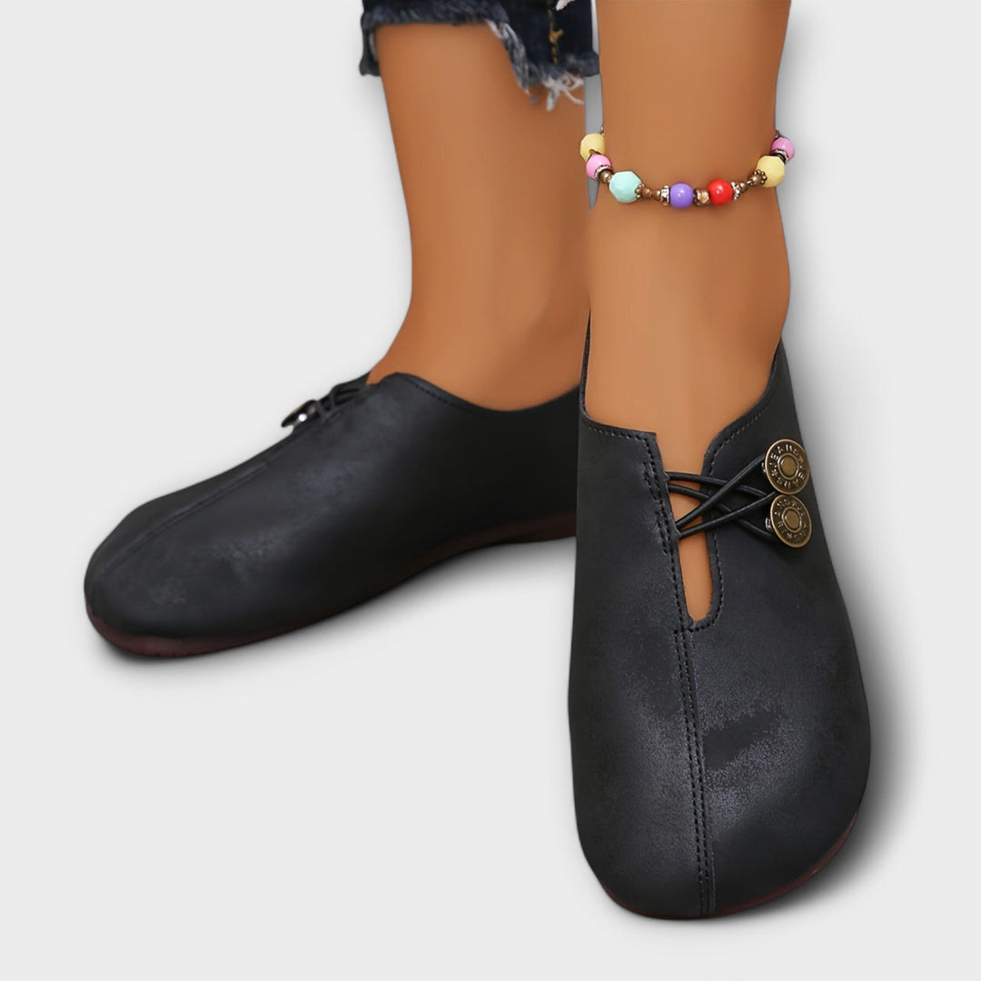 Milena - Velúr Mokaszin