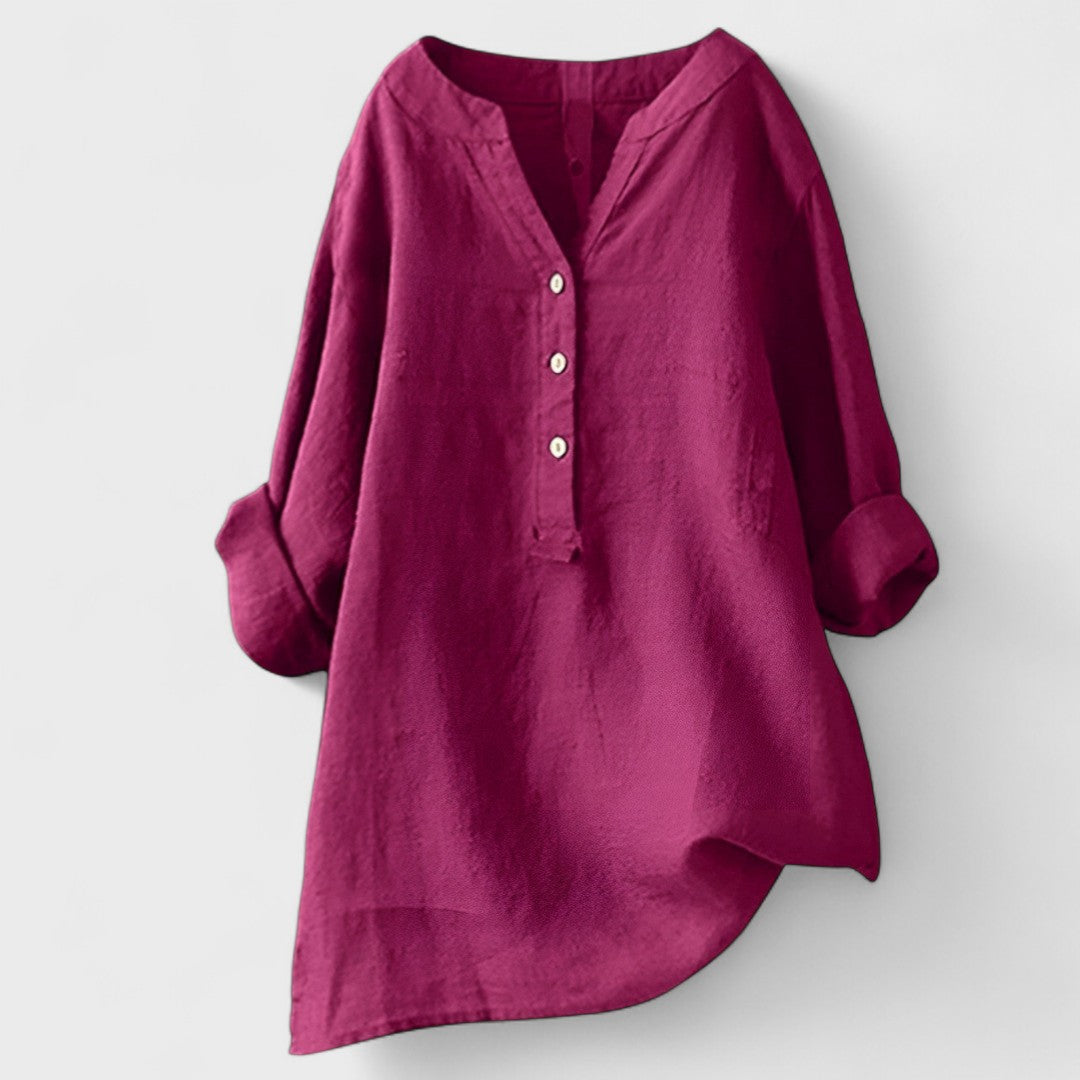 Freya - Kényelmes Gombos Ing