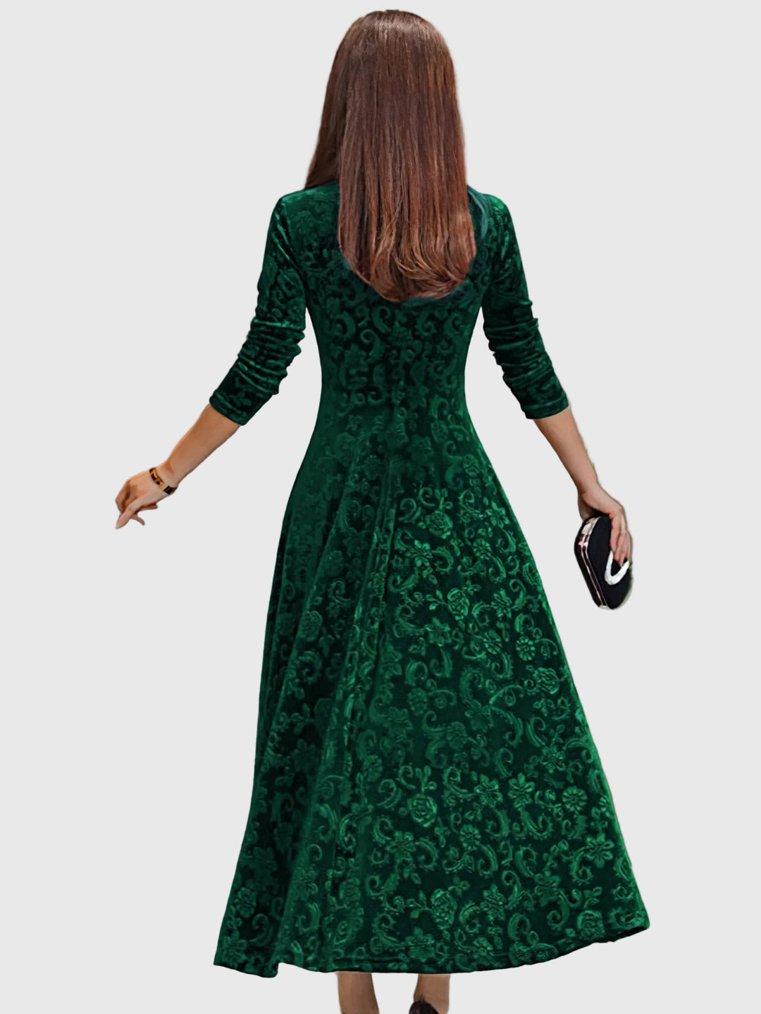 Nancy - Ünnepi Velúr Elegancia Ruha