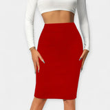 Magas derekú irodai szoknya