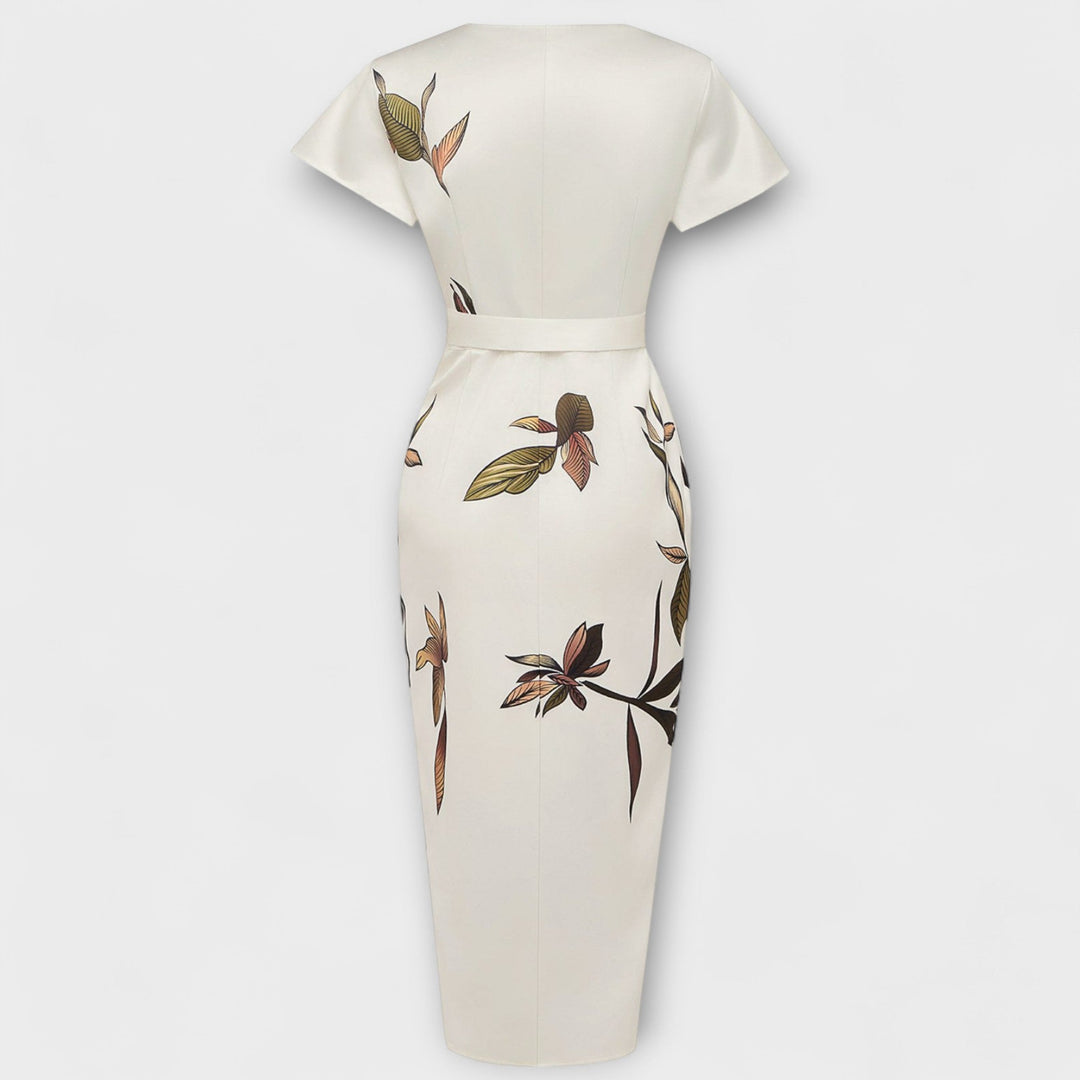 Szatén, átlapolós ruha