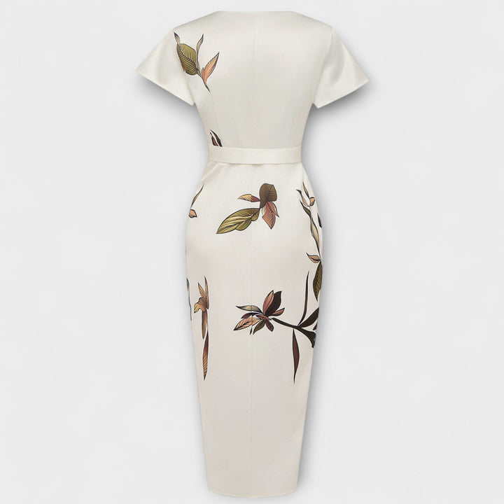 Szatén, átlapolós ruha