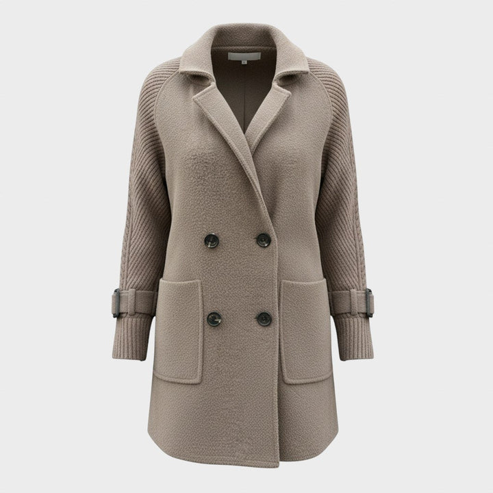 Rózsa - Prémium kabát dupla gombolással