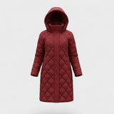 Bogná - Elegáns, kapucnis pufi dzseki