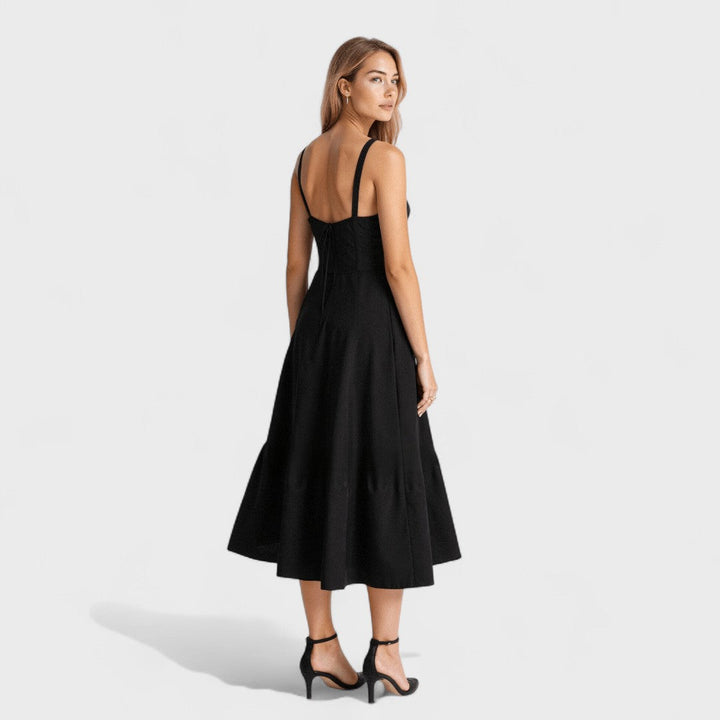 Kiana - Fűzős Midi Ruha